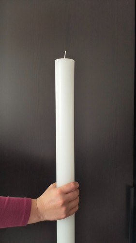 Inch church ceremony candle - inch,