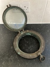 Vintage Small Bronze Porthole