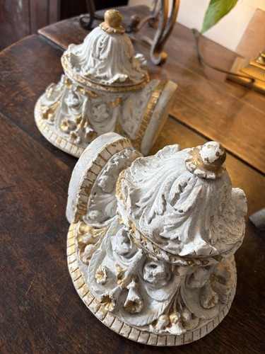 Pair antique french church - pair, of