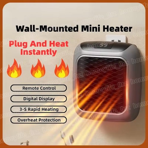 Portable electric heater plug - electric,