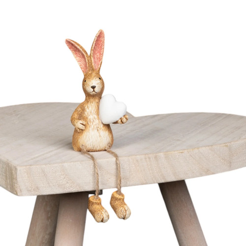 Sitting rabbit ornament - rabbit,