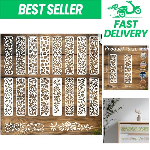 Infunly 16pcs botanical lace - 16pcs,