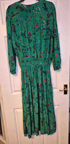 Joules green floral maxi dress - joules,