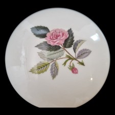 Wedgwood Hathaway Rose Trinket Pot with Lid Vintage