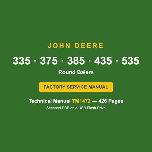 John deere 335 375 385 - 375, 535