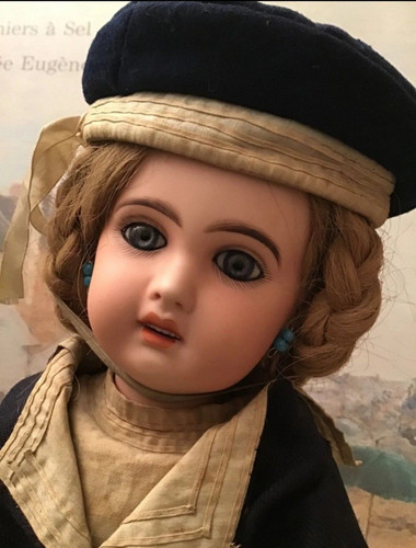 Antique jumeau bisque doll - jumeau,