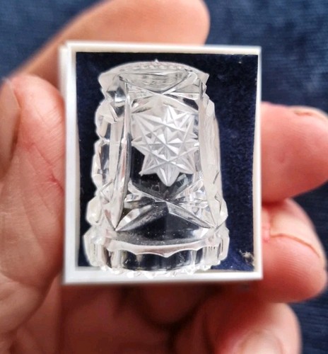 Vintage hand cut crystal - vintage,