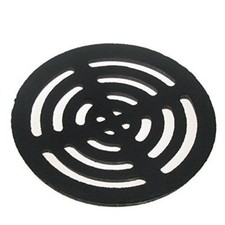 Round 11 1/4" (286mm) Cast Iron Heavy Duty Gully Grid Drain Cover Grate Metal
