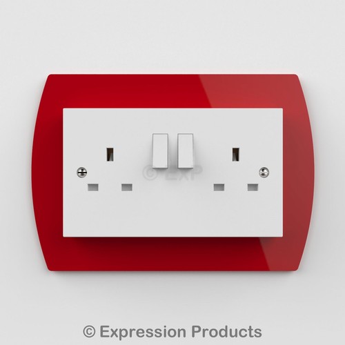 Single double light switch - single,