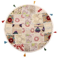 White Vintage Patchwork Floor