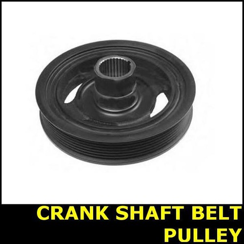 Crank shaft belt pulley - crank,