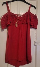 Ladies top cold shoulder- size