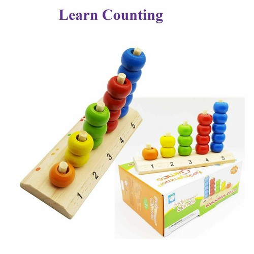 Baby wooden rainbow - baby, tower