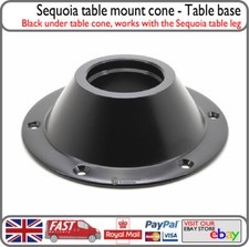 Sequoia Anodised Pedestal Table Leg Under Table Cone Base Houseboat Motorhome VW