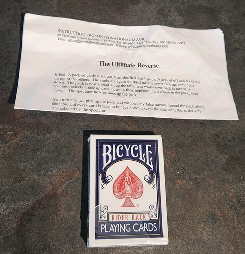Closeup card magic - (lot,