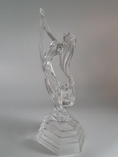 Vintage RCR Royal Crystal Italy Art Glass Ballerina Dancing Woman Sculpture 