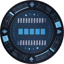 Pro 47" Round Poker Mat -