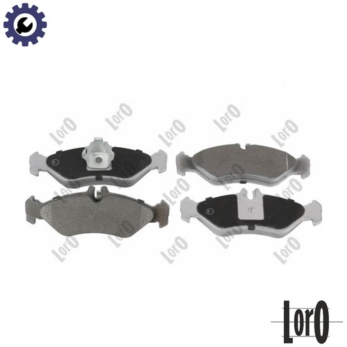 Brake pad set - set, disc
