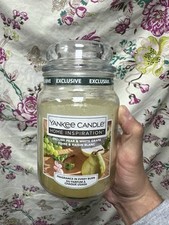 Yankee Candle 538g Jar Candle - English Pear And White Grape - Discontinued