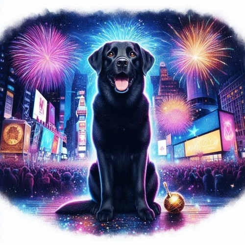 Happy new year black - happy,