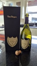 Empty Dom Perignon Champagne
