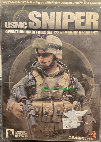 New hot toys usmc sniper - new,