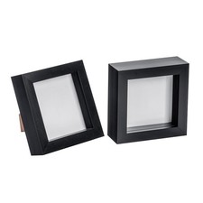 2x 3D Box Photo Frames