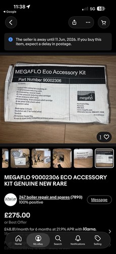Megaflo eco accessory - megaflo,