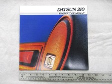 1982 DATSUN 210 NISSAN DEALER