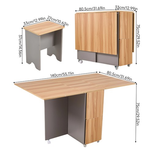 Butterfly folding drop leaf - folding,