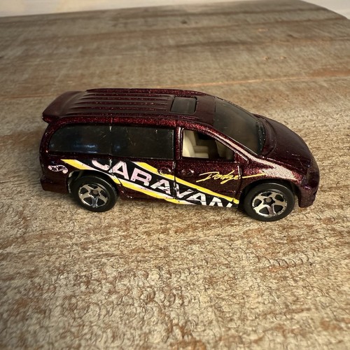 1997 hot wheels dodge caravan - hot,