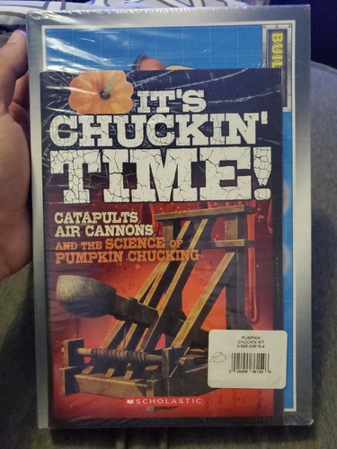 Scholastic pumpkin chuckin - pumpkin, kit