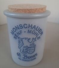 German Monschauer Senf-Muhle Pot.