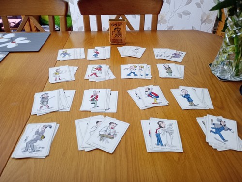 Vintage card game snap - vintage,