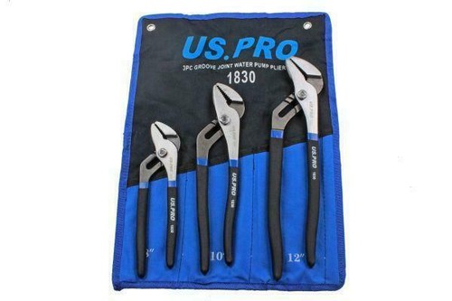 3pc water pump pliers - pliers, set