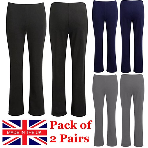 Pack ladies bootleg trousers - 2,