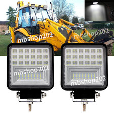 Pair Work Light Lamp Square