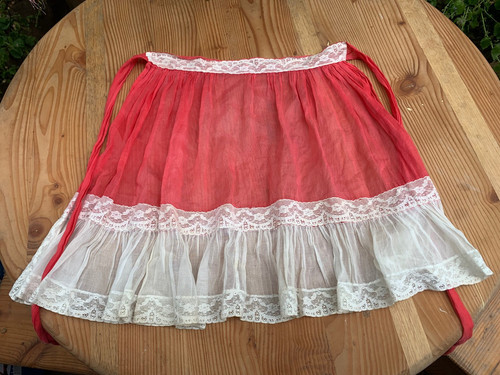 Vintage petticoat apron - petticoat,
