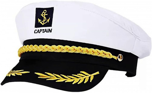 Party dress captain hat - up,