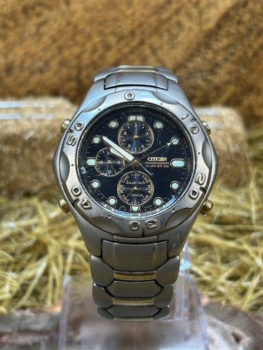 Vintage men citizen eco - vintage,