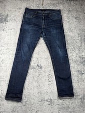 Uniqlo Jeans Mens W32 L32 Blue