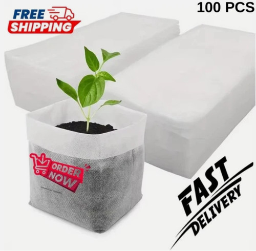 100pcs biodegradable plant - 100pcs,