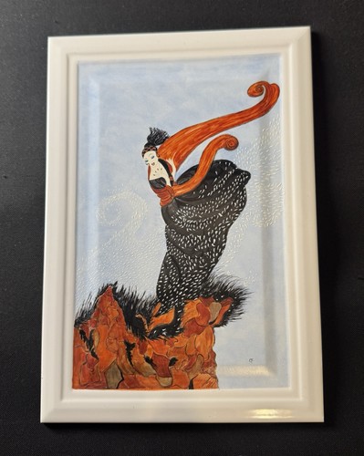 Art deco style hand painted - deco,