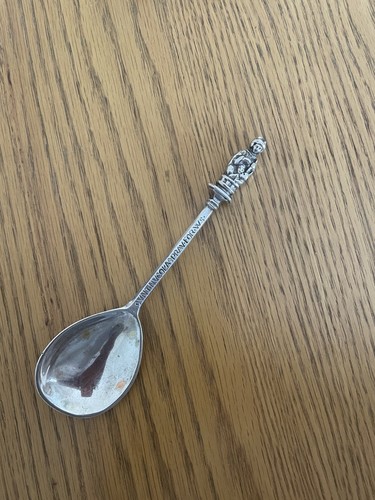 Sterling silver apostle spoon - silver,