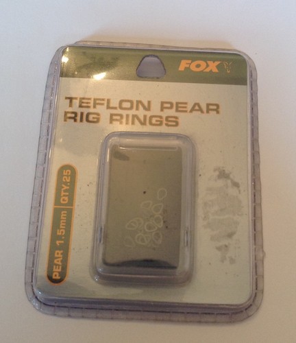 Fox teflon pear rig - pear, rings