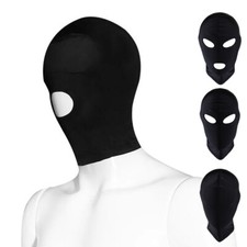 Fetish open mouth hood gimp - mouth,