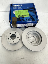 PAGID FRONT BRAKE DISCS X2 260mm FITS SUBARU LEGACY IMPREZA MK1 2 3 26300AE040
