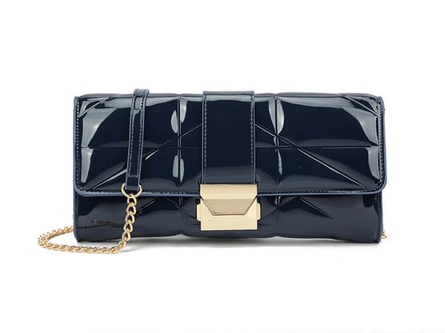 Women glossy patent clutch - women,