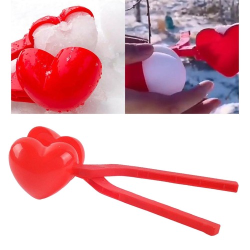 Outdoor heart snow ball maker - heart,