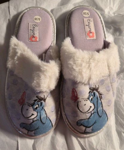 Women eeyore slippers faux - eeyore,